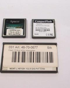 Flash CF-Card 4GB with programme